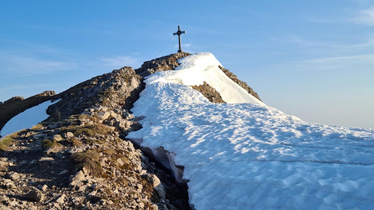 Gipfel Thaneller im Frühjahr Gipfel Thaneller im Frühjahr